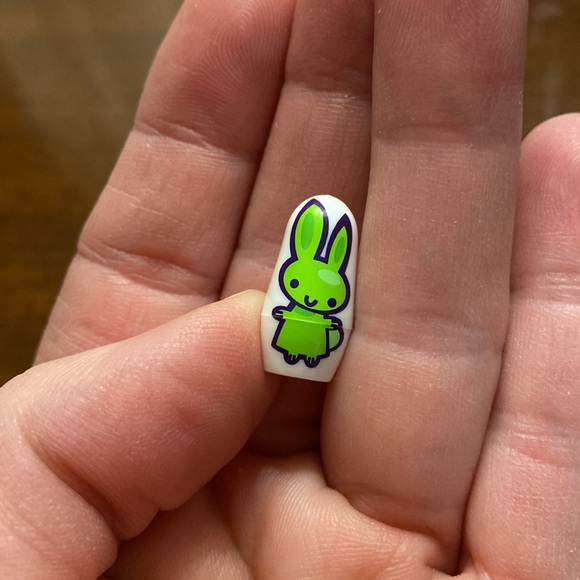 BUNNY nesting toy. This adorable stack includes 5 bunnies. SO CUTE!! - Picture 7 of 11